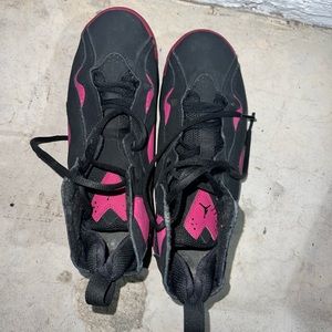 Purple and black Jordan